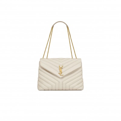 YSL LOULOU MEDIUM IN QUILTED LEATHER 574946DV7279207 (32*22*12cm)